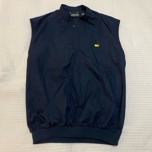 Navy Blue Masters rain vest vintage classic